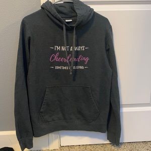 cheerleading hoodie